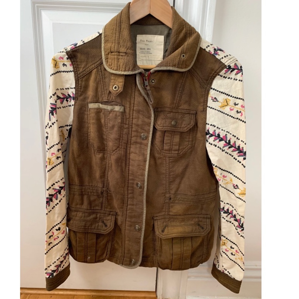 Free People Cargo Jacket